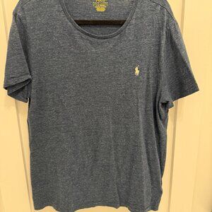 Polo Ralph Lauren men's tee, L, blue